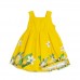 TUTTO PICCOLO φόρεμα 5242S23-Y00 κίτρινο 